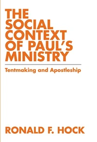 Cover of The Social Context of Paul's Ministry