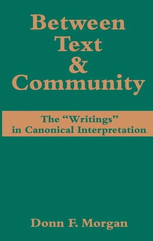 Cover of Between Text and Community