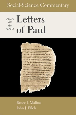 Cover of Social-Science Commentary on the Letters of Paul