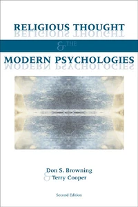 Cover of Religious Thought and the Modern Psychologies
