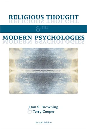 Cover of Religious Thought and the Modern Psychologies