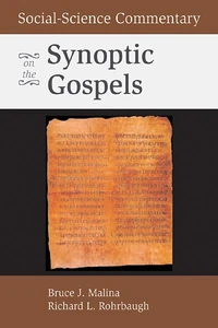 Cover of Social-Science Commentary on the Synoptic Gospels