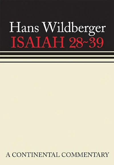 Cover of Isaiah 28-39