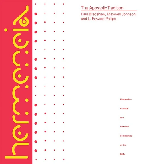Cover of The Apostolic Tradition