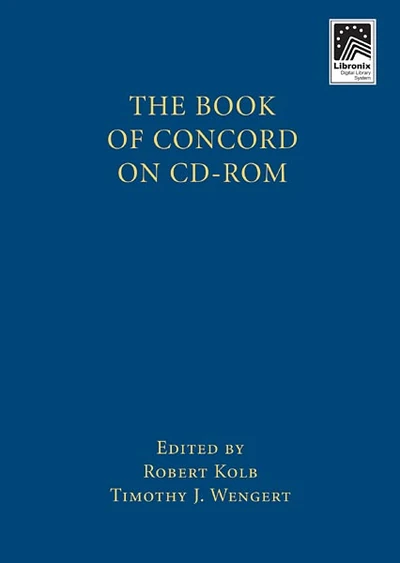 Cover of The Book of Concord on CD-ROM
