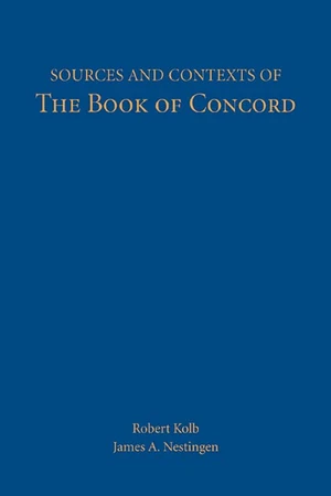 Cover of Sources and Contexts of the Book of Concord