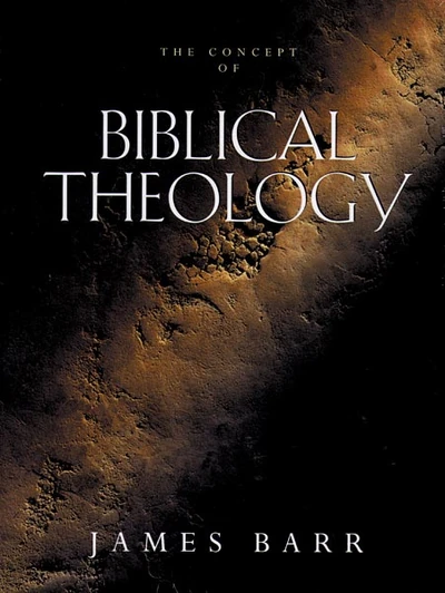 Cover of The Concept of Biblical Theology