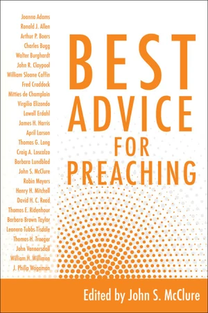 Cover of Best Advice for Preaching