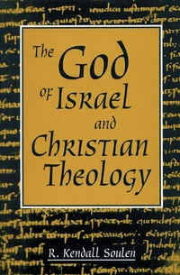 Cover of The God of Israel and Christian Theology