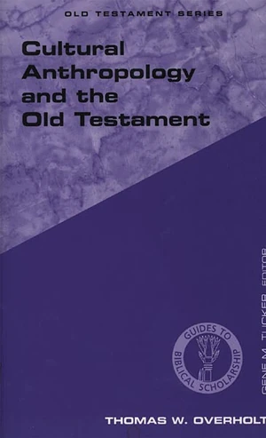 Cover of Cultural Anthropology and the Old Testament
