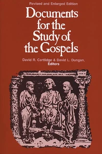 Cover of Documents for the Study of the Gospels