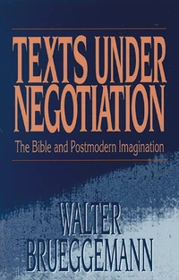 Cover of Texts under Negotiation