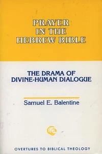 Cover of Prayer in the Hebrew Bible