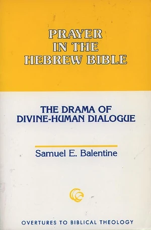 Cover of Prayer in the Hebrew Bible