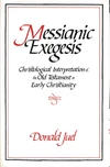 Cover of Messianic Exegesis