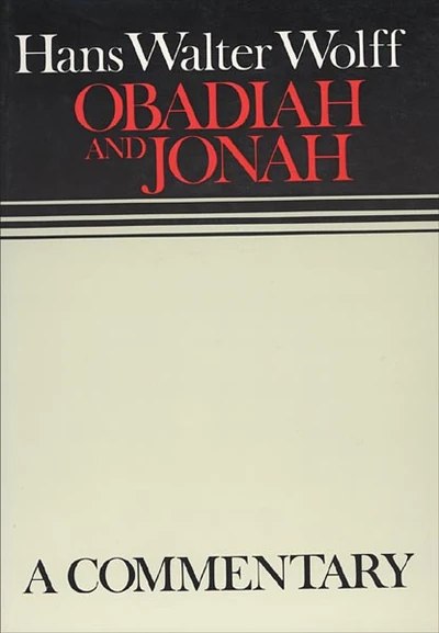 Cover of Obadiah and Jonah