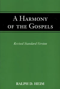 Cover of A Harmony of the Gospels