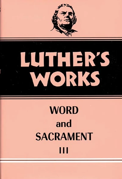 Cover of Luther's Works, Volume 37