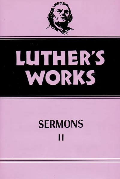 Cover of Luther's Works, Volume 52