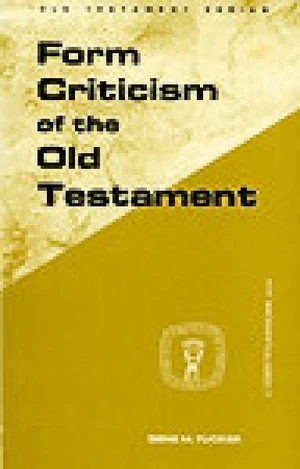 Cover of Form Criticism of the Old Testament