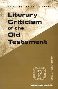 Cover of Literary Criticism of the Old Testament