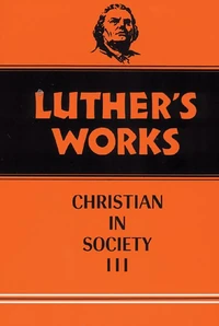 Cover of Luther's Works, Volume 46