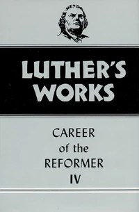 Cover of Luther's Works, Volume 34