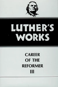 Cover of Luther's Works, Volume 33