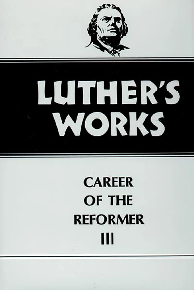 Cover of Luther's Works, Volume 33
