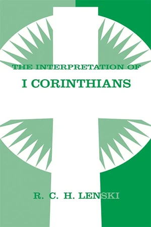 Cover of Interpretation of First Corinthians