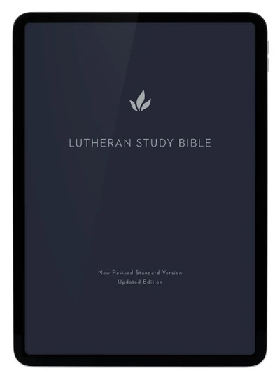 Cover of Lutheran Study Bible, Second Edition (New Revised Standard Version Updated Edition) DIGITAL
