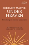 Cover of For Every Matter under Heaven