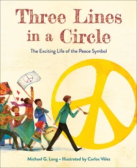 Cover of Three Lines in a Circle