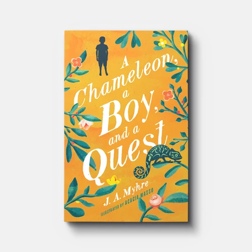 Cover of A Chameleon, a Boy, and a Quest
