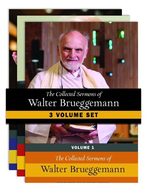 Cover of The Collected Sermons of Walter Brueggemann — Three-Volume Set