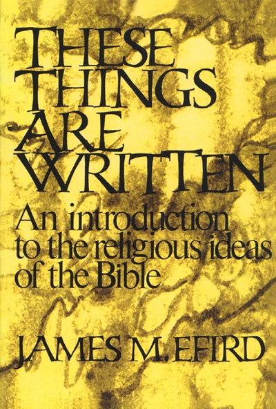 Cover of These Things Are Written