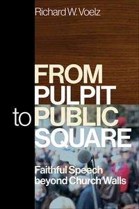 Cover of From Pulpit to Public Square