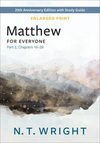 Cover of Matthew for Everyone, Part 2 – Enlarged Print Edition