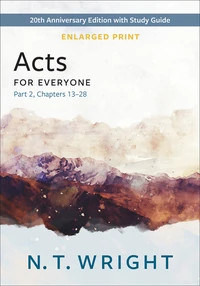 Cover of Acts for Everyone, Part 2 – Enlarged Print Edition