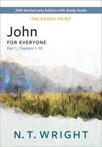 Cover of John for Everyone, Part 1 – Enlarged Print Edition