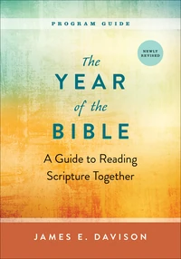 Cover of The Year of the Bible, Program Guide