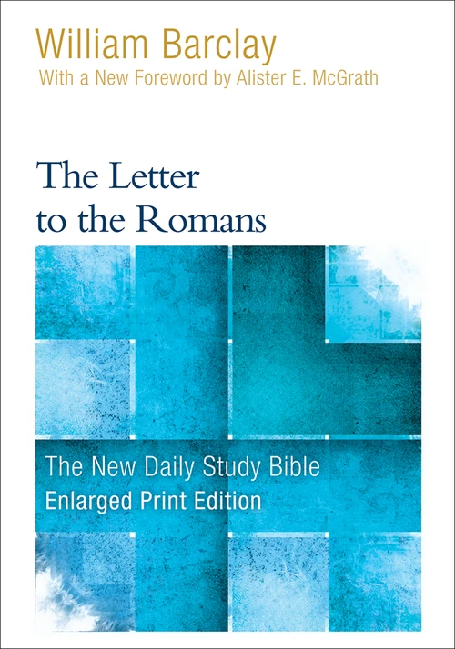 Cover of The Letter to the Romans – Enlarged Print Edition