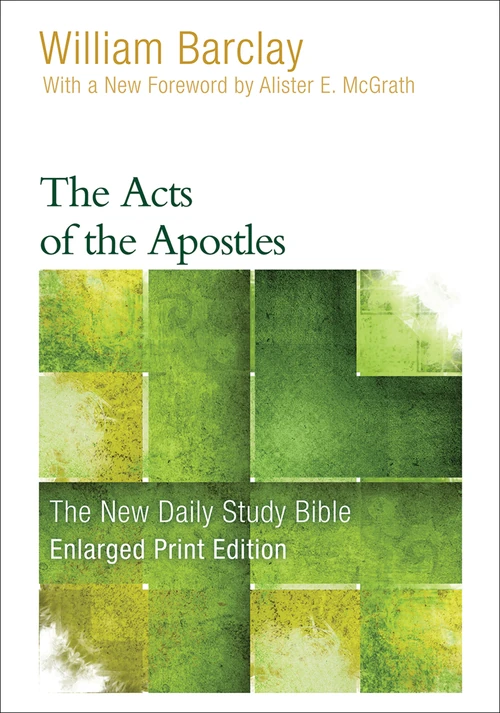 Cover of The Acts of the Apostles – Enlarged Print Edition