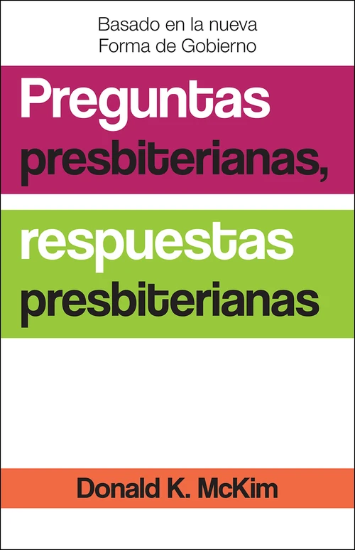 Cover of Presbyterian Questions, Presbyterian Answers, Spanish Edition
