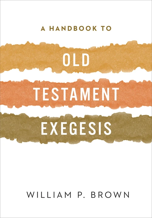 Cover of A Handbook to Old Testament Exegesis