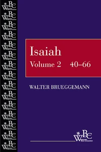 Cover of Isaiah 40-66