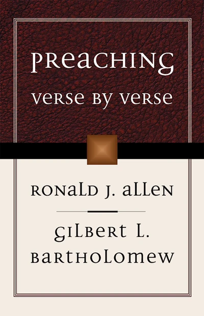 Cover of Preaching Verse by Verse