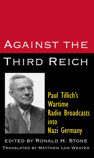 Cover of Against the Third Reich