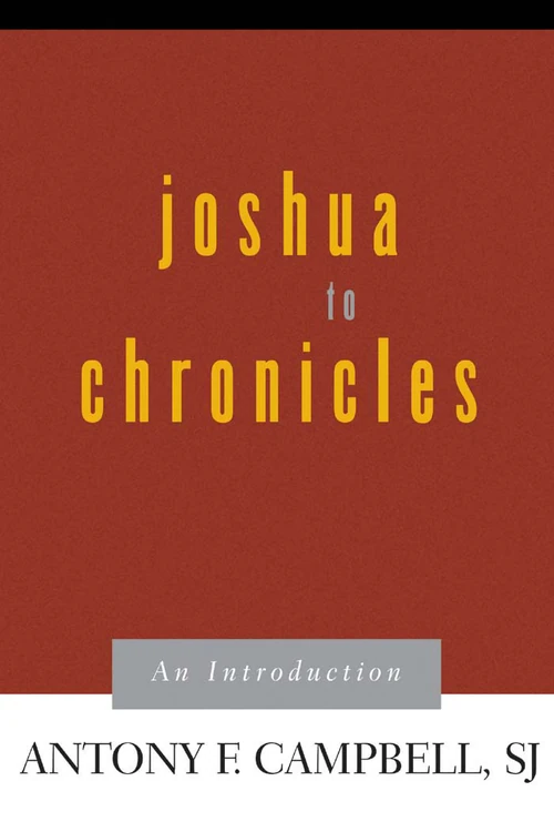 Cover of Joshua to Chronicles