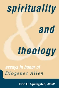 Cover of Spirituality and Theology